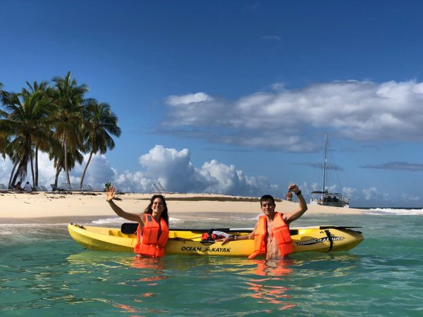 Kayaka Samana Kayaking Cayo Levantado day Trip Bacardi island Kayaks 8